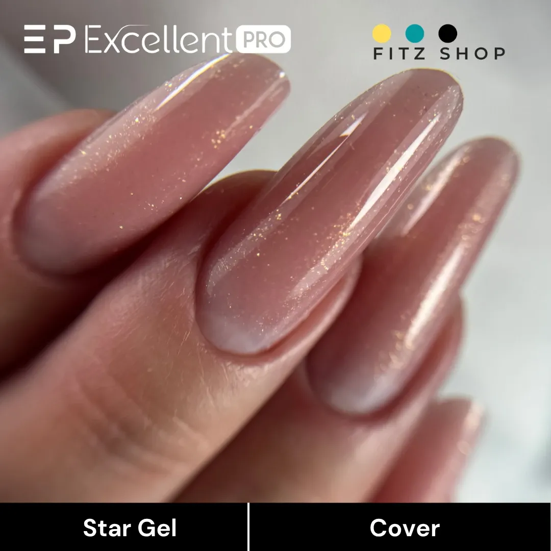 Stylizacja paznokci Excellent PRO - Excellent PRO Star Gel Cover 15g