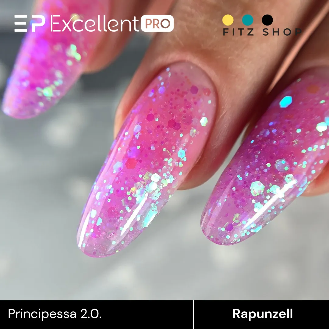 Stylizacja paznokci Excellent PRO - Excellent PRO Principessa 2.0 Rapunzell 15g