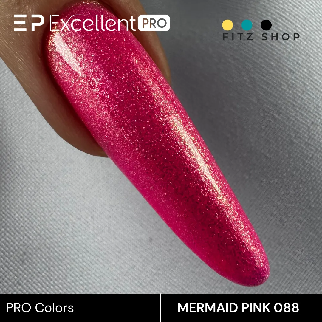 Stylizacja paznokci Excellent PRO - Excellent PRO Colors HemaFree 088 MERMAID PINK 7g