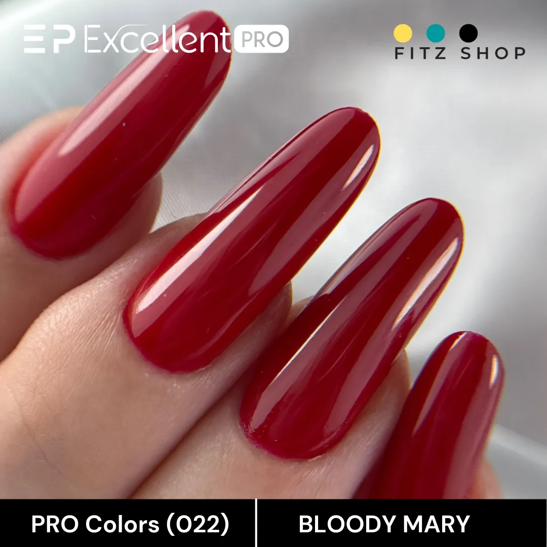 Stylizacja paznokci Excellent PRO - Excellent PRO Colors 22 BLOODY MARY (BASIC 22) 7g