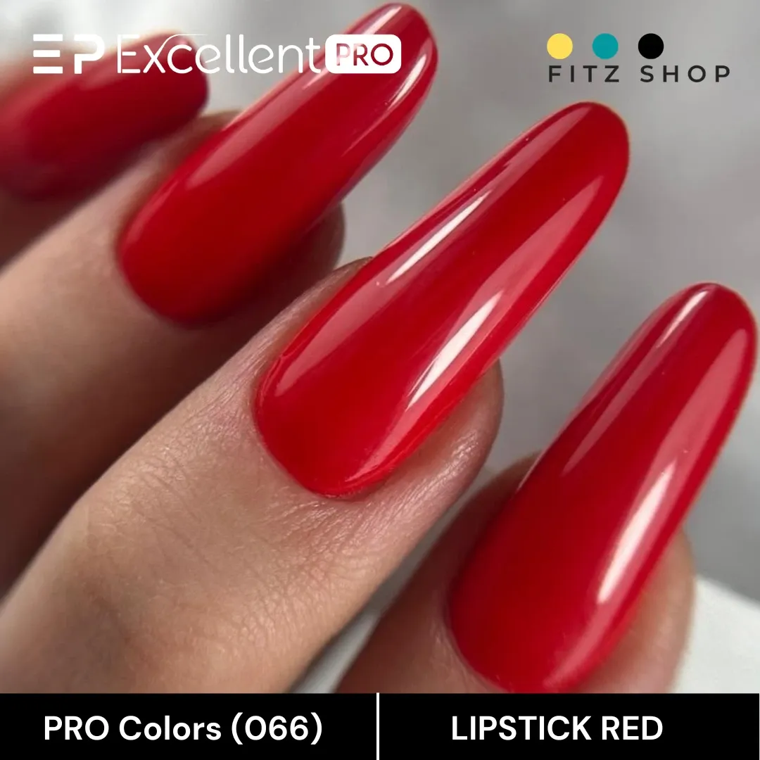 Stylizacja paznokci Excellent PRO - Excellent PRO Colors 066 LIPSTICK RED (BASIC 66) 7g