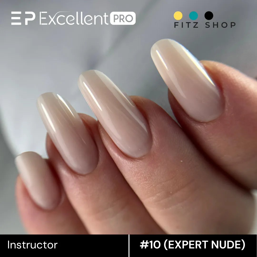 Stylizacja paznokci Excellent PRO - Excellent PRO Builder gel with thixotropy Instructor #10 EXPERT NUDE 50g