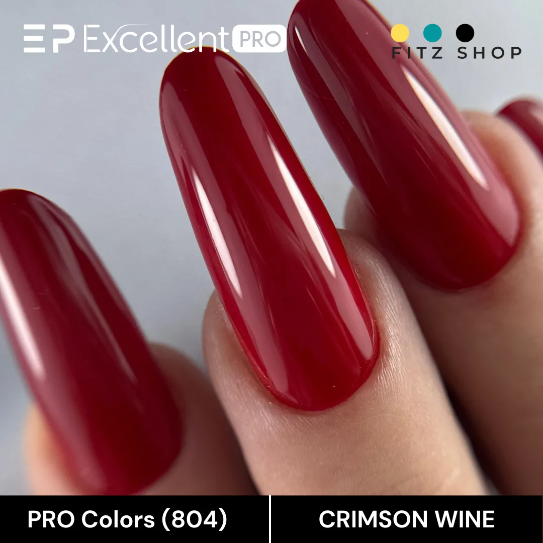 Stylizacja paznokci Excellent PRO - Excellent PRO Colors 804 CRIMSON WINE 7g