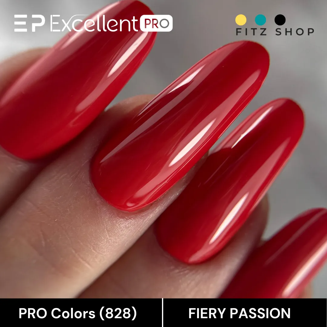 Stylizacja paznokci Excellent PRO - Excellent PRO Colors 828 FIERY PASSION 7g