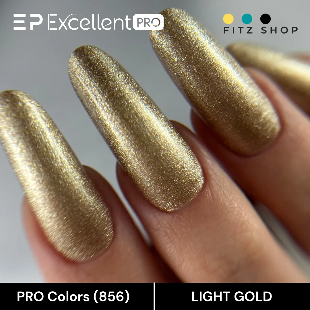 Stylizacja paznokci Excellent PRO - Excellent PRO Colors 856 LIGHT GOLD 7g