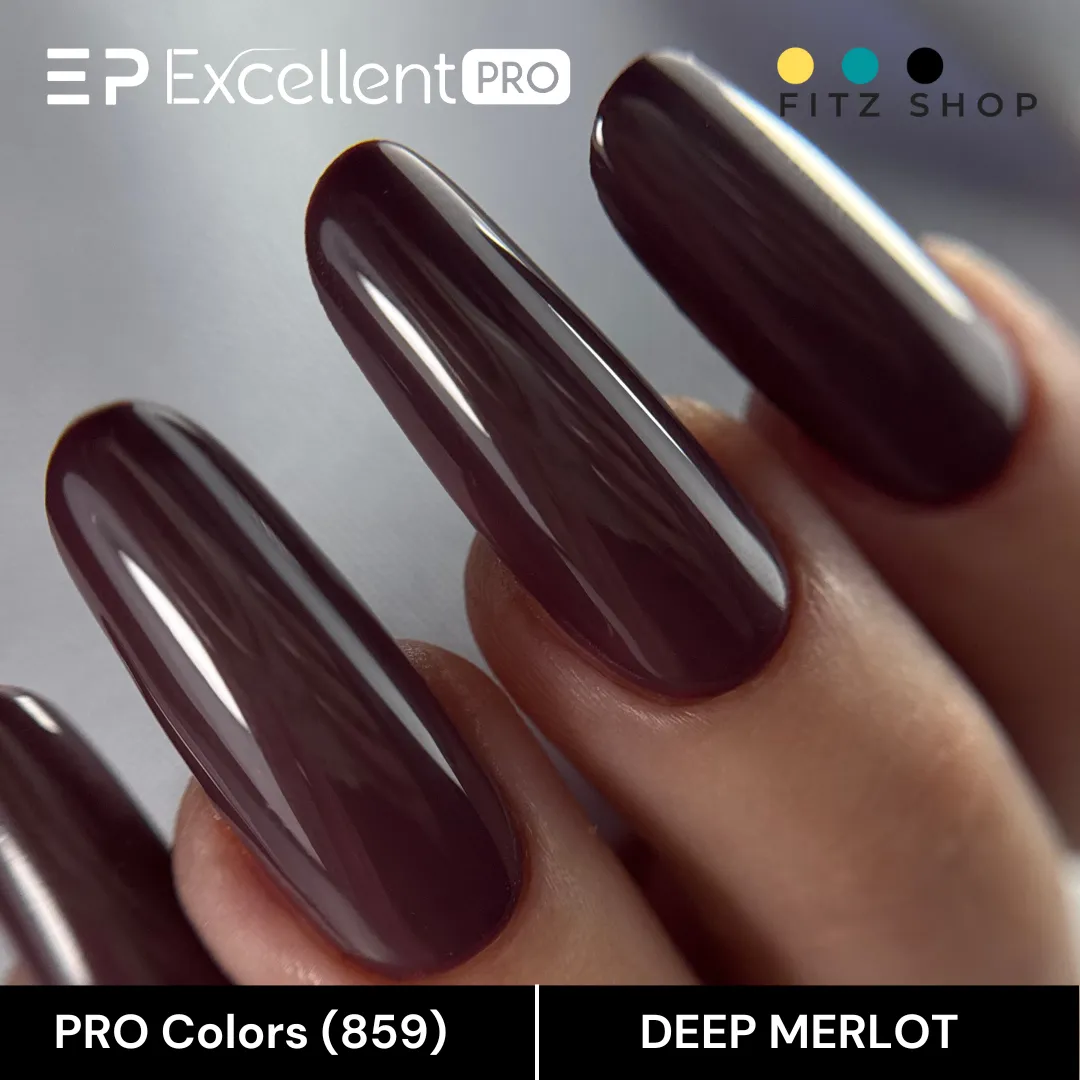 Stylizacja paznokci Excellent PRO - Excellent PRO Colors 859 DEEP MERLOT 7g