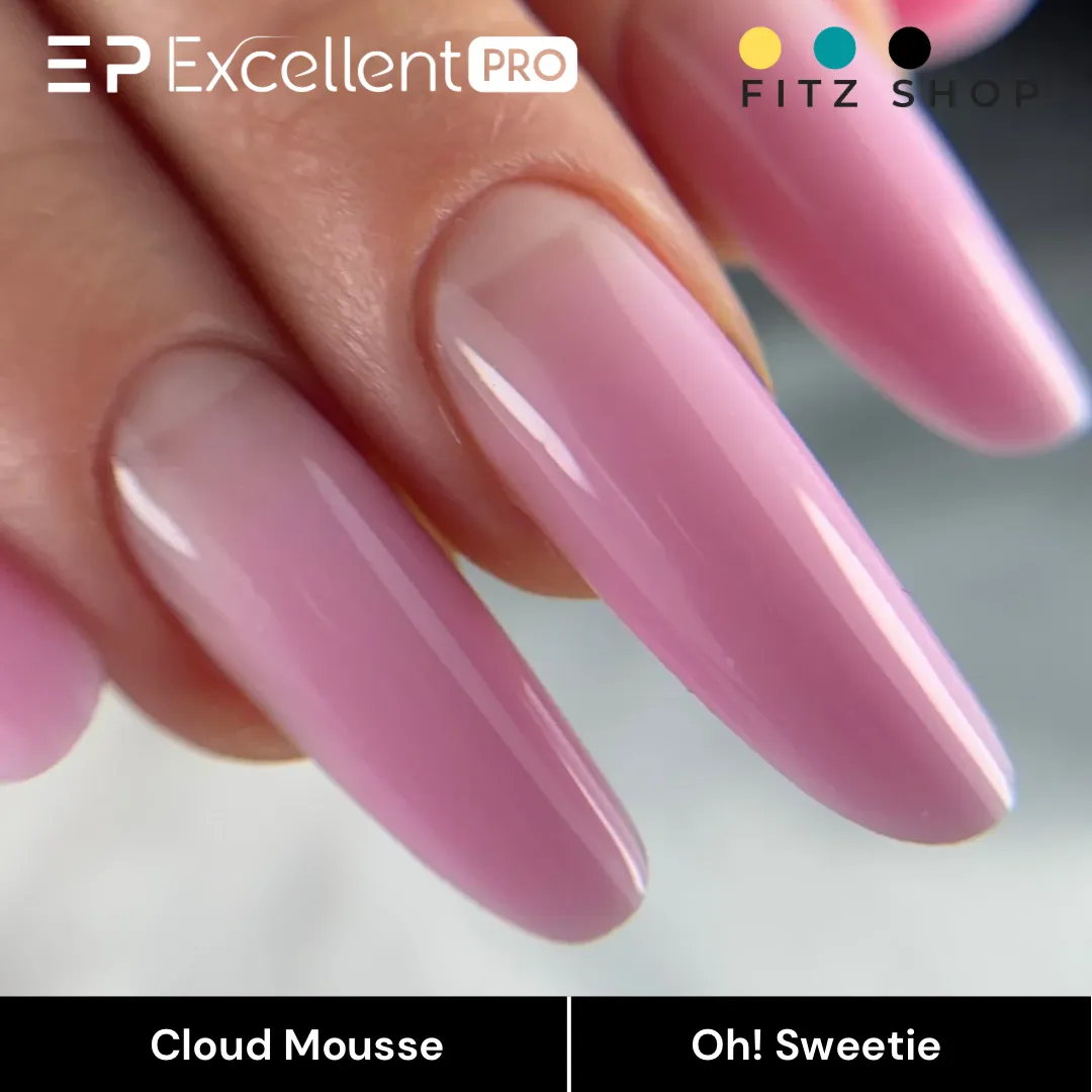Stylizacja paznokci Excellent PRO - Excellent PRO Cloud Mousse Oh! Sweetie 15g