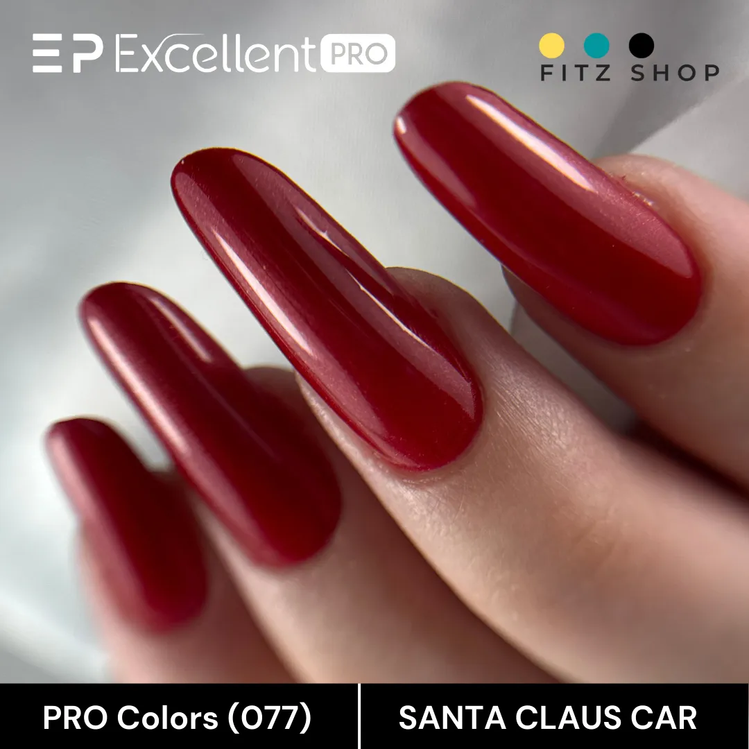 Stylizacja paznokci Excellent PRO - Excellent PRO Colors 077 SANTA CLAUS CAR 7g
