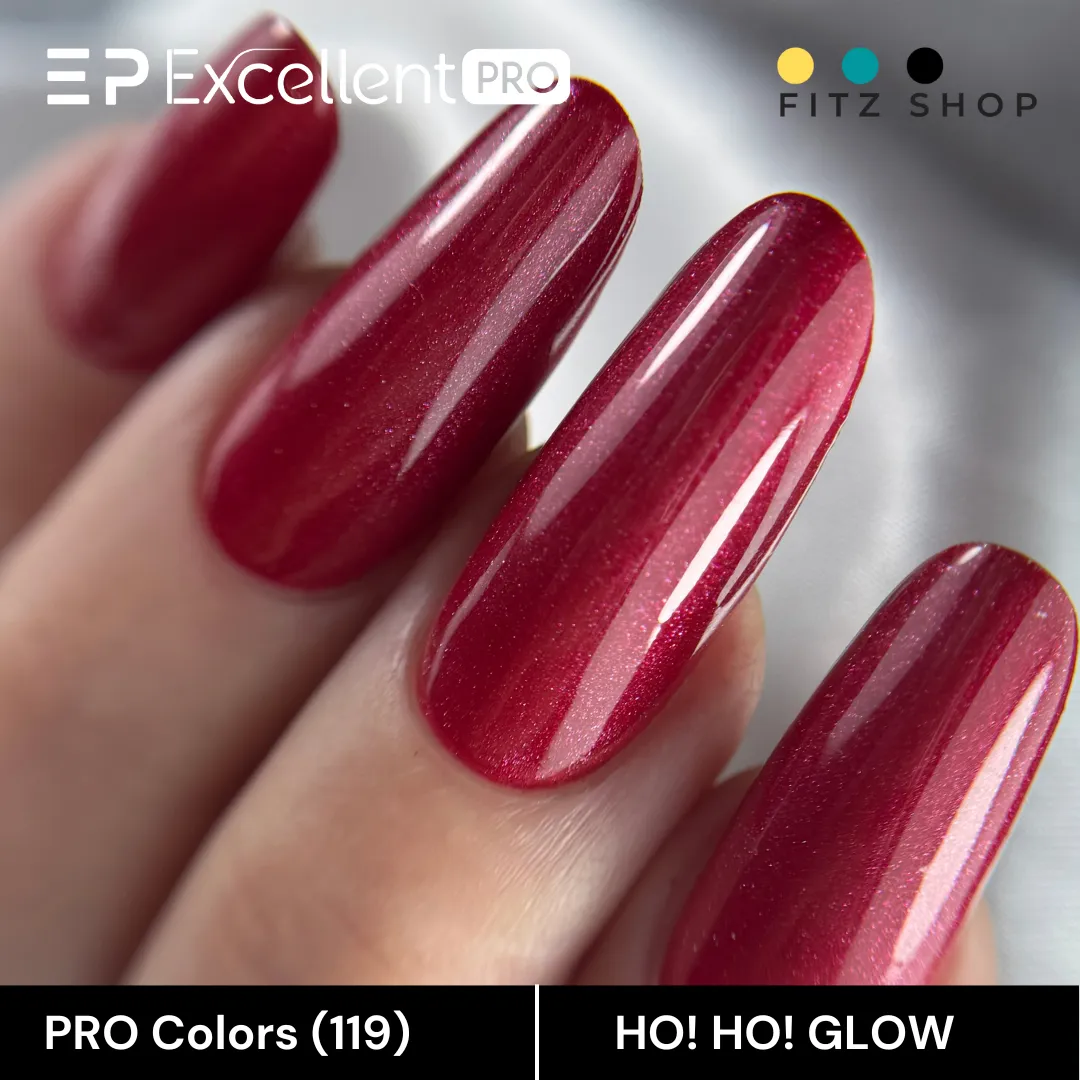 Stylizacja paznokci Excellent PRO - Excellent PRO Colors 119 HO! HO! GLOW 7g
