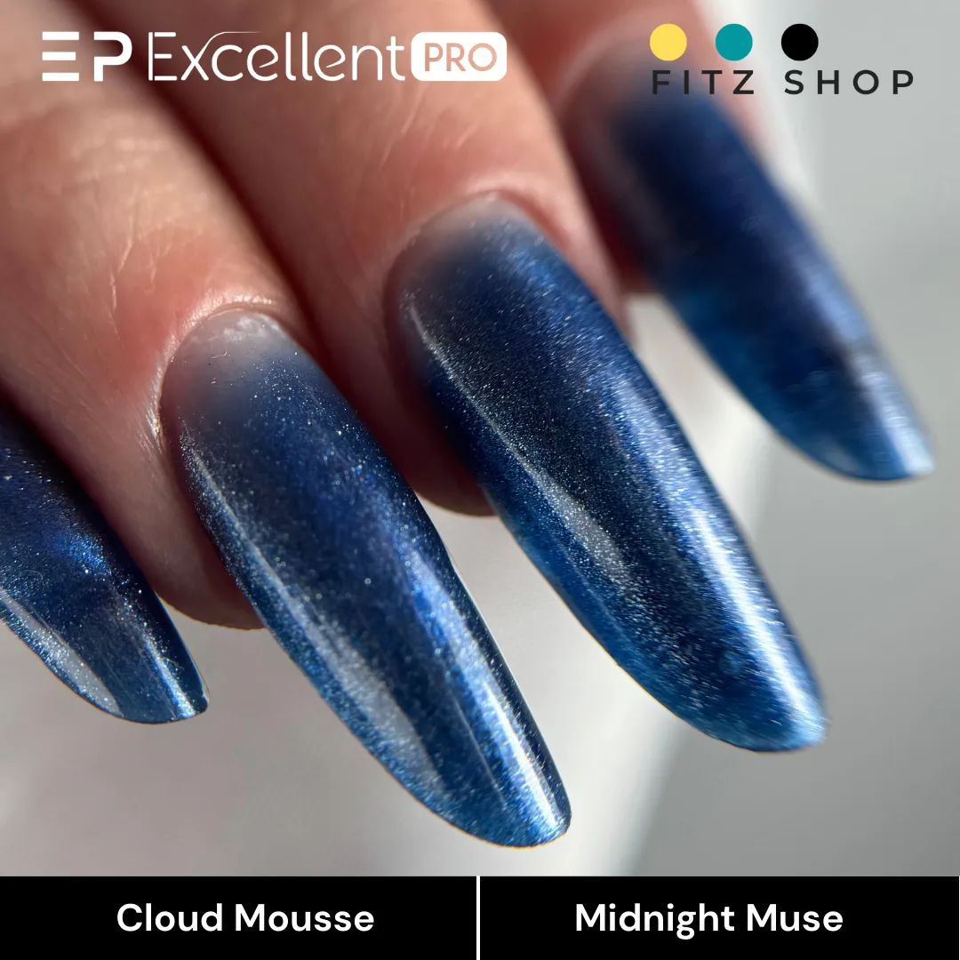 Stylizacja paznokci Excellent PRO - Excellent PRO Cloud Mousse Midnight Muse 15g