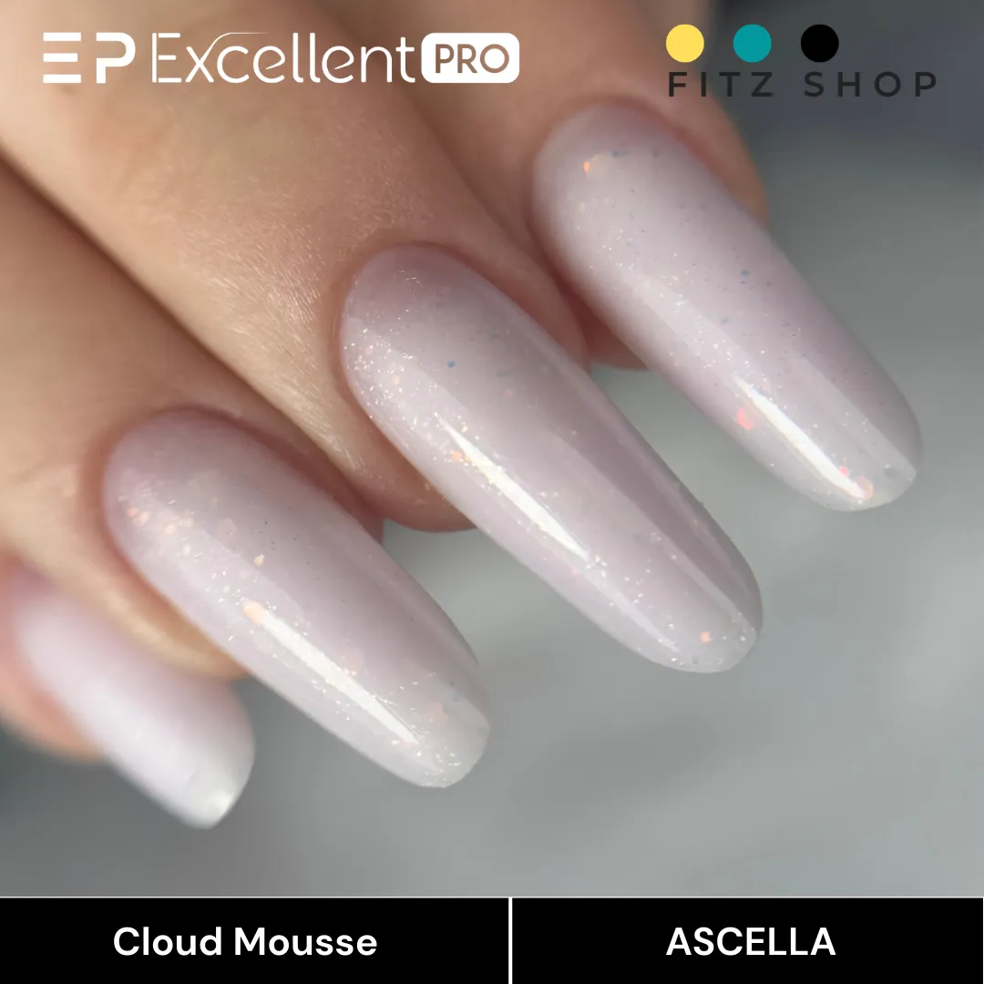 Stylizacja paznokci Excellent PRO - Excellent PRO Cloud Mousse ASCELLA 15g